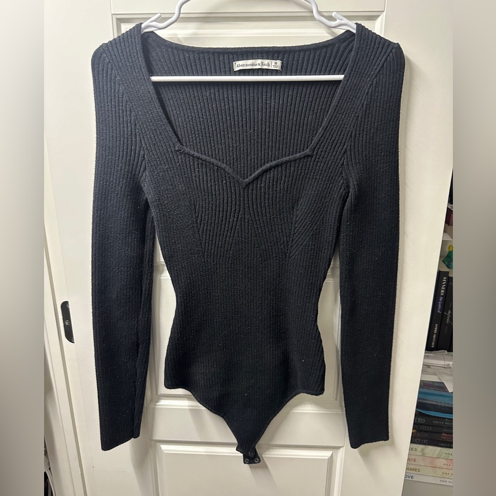Abercrombie and Fitch black bodysuit